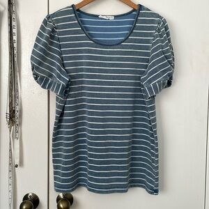 Puffy Sleeve Top L